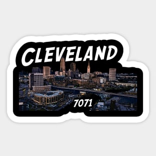 Cleveland Comic Book City Sticker